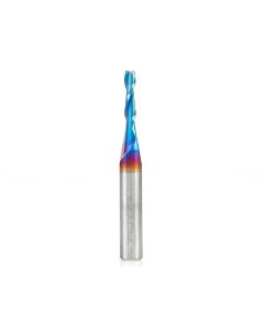 Amana tool 46100-K SC Spektra Extreme tool Life Coated Spiral Plunge 1/8 Dia x 1/2 CH x 1/4 SHK 2 Inch Long Up-Cut Router Bit