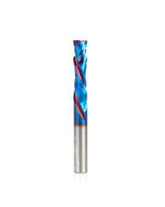 Amana tool 46179-K CNC SC Spektra Extreme tool Life Coated Compression Spiral 3/8 D x 1-5/8 CH x 3/8 SHK x 3-1/2 Inch Long 2 Flute Router Bit