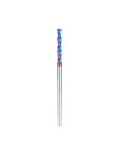 Amana tool 46180-K-M CNC SC Spektra Extreme tool Life Coated Compression Spiral 3mm D x 21mm CH x 3mm SHK x 64mm Long Router Bit