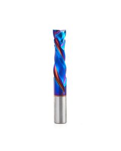 Amana tool 46195-K CNC SC Spektra Extreme tool Life Coated Compression Spiral 1/2 D x 1-3/4 CH x 1/2mm SHK x 3-1/2 Inch Long 2 Flute Router Bit