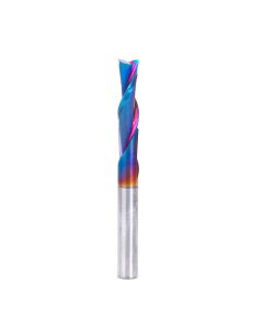 Amana tool 46202-K-LH SC Spektra Extreme tool Life Coated Spiral Plunge 1/4 Dia x 3/4 CH x 1/4 SHK 2-1/2 Inch Long Left hand Rotation, Down-Cut Router Bit