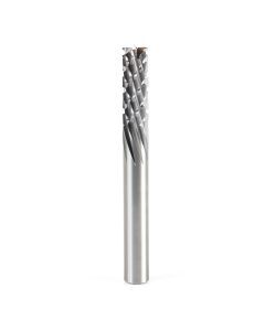Amana tool 46266 Solid Carbide Carbon Fiber Cutting 3/8 Dia x 1-1/8 Cut Height x 3/8 Shank x 3-1/2 Inch Long Down-Cut Router Bit
