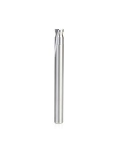 Amana tool 46481 Solid Carbide O Flute Plastic Edge Rounding 1/4 D x 1/8 R x 3/8 CH x 1/4 Inch SHK Router Bit