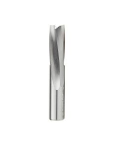 Amana tool 46492 SC Slow Spiral O Flute, Acrylic Cutting 1/2 D x 1-1/4 CH x 1/2 SHK x 3 Inch Long Down-Cut 2 Flute Router Bit