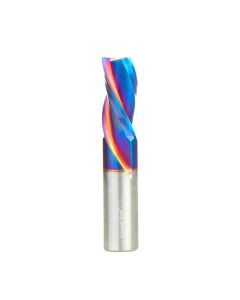 Amana tool 46500-K SC Spektra Extreme tool Life Coated Spiral Plunge 3/4 Dia x 1-5/8 CH x 3/4 SHK 4 Inch Long Down-Cut 3 Flute Router Bit