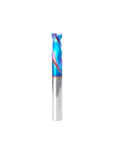 Amana tool 46702-K CNC SC Spektra Extreme tool Life Coated Compression Spiral 3/8 D x 7/8 CH x 3/8 SHK x 3 Inch Long 2 Flute Router Bit for Birch Plywood