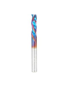 Amana tool 46708-K CNC SC Spektra Extreme tool Life Coated Compression Spiral 1/4 D x 7/8 CH x 1/4 SHK x 2-1/2 Inch Long 3 Flute Router Bit for Birch Plywood