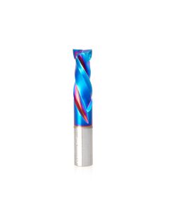 Amana tool 46714-K CNC SC Spektra Extreme tool Life Coated Mortise Compression Spiral 1/2 D x 1-1/4 CH x 1/2 SHK x 3 Inch Long 2 Flute Router Bit for Birch Plywood