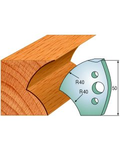 CMT 690.550 Pair of Profiled Knives for Shaper Cutters, 1-31/32-Inch Cutting Length, 5/32-Inch Thickness