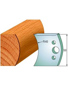 CMT 690.556 Pair of Profiled Knives for Shaper Cutters, 1-31/32-Inch Cutting Length, 5/32-Inch Thickness Shaper Cutter