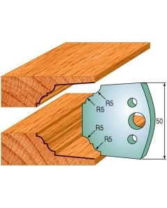 CMT 690.580 Pair of Profiled Knives for Shaper Cutters, 1-31/32-Inch Cutting Length, 5/32-Inch Thickness