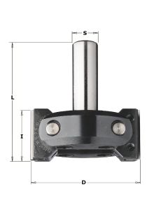 CMT 663.201.11 Adjustable Chamfering CNC, 3-11/32-Inch Diameter, 20mm Shank