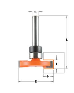 CMT 822.023.11B Flooring, 1-1/4-Inch Diameter, 1/4-Inch Shank