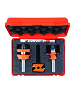 CMT 800.624.11 3-Piece Adjustable shaker set, 1/2-Inch Shank