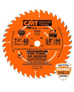 CMT P05036 ITK PLUS Saw Blade for Finishing, 5-3/8 X 36 Teeth, 10° ATB + Shear Angle, 10mm Bore