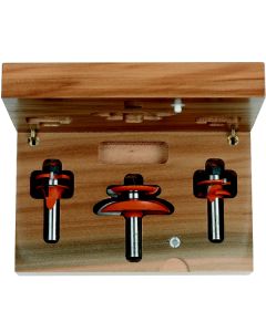 CMT 800.518.11 3-Piece Cove Junior Raised Panel Set, 1/2-Inch Shank