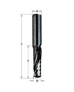 CMT 198.007.11 Solid Carbide Spiral Bit, 1/4-Inch Diameter, 1/4-Inch Shank