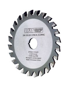 CMT 288.150.36Q Industrial Conical Scoring Blade, 155mm (5-29/32-Inch) X 36 Conical Teeth with 45mm Bore