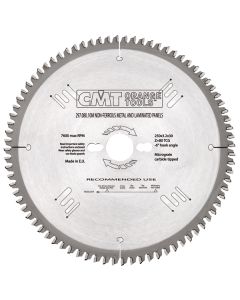 CMT 296.160.56H Non-Ferrous Metal, PVC & Melamine Blade, 160mm (6-5/16-Inch) X 56 Teeth TCG Grind with 20mm Bore