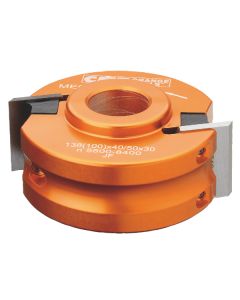 CMT 692.100.26 Universal Shaper Cutter Head, 4-Inch Diameter, 1-Inch Bore Shaper Cutter