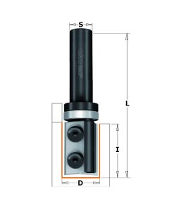 CMT 656.691.11 Insert Carbide Pattern Bit, 3/4-Inch Diameter, 1/2-Inch Shank