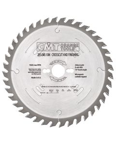 CMT 285.072.14M Industrial Heavy-Duty Fine Cut-Off ATB Blade, 350mm (13-25/32-Inch) X 72 Teeth 10° ATB with 30mm bore