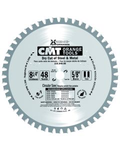 CMT 226.048.10 Industrial Dry Cut Steel Saw Blade, 10-Inch x 48 Teeth TCG Grind with 5/8-Inch Bore