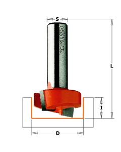 CMT 801.690.11 Mortising Bit, 3/4-Inch Diameter, 1/2-Inch Shank