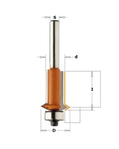 CMT 853.401.11 Flush & V-Groove Bit, 1/2-Inch Shank, 1/2-Inch Minor Diameter