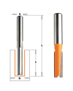 CMT 812.690.11, Straight Bit, 1/2-Inch Shank, 3/4-Inch Diameter,