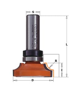 CMT 867.602.11B Molding Bit, 5/16-Inch Radius, 1/2-Inch Shank