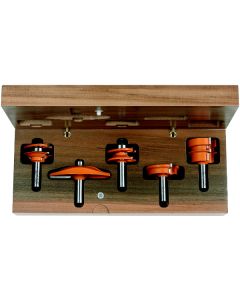 CMT 800.511.11 5-Piece Bevel & Radius Complete Kitchen Set, 1/2-Inch Shank