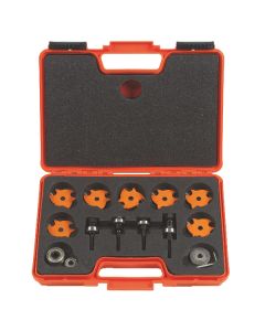 CMT 823.001.11 Slot Cutter Set in Carrying Case, 8mm bore