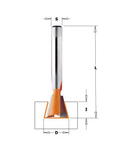 CMT 818.133.11 Dovetail Bit, 1/2-Inch Diameter, 1/4-Inch Shank