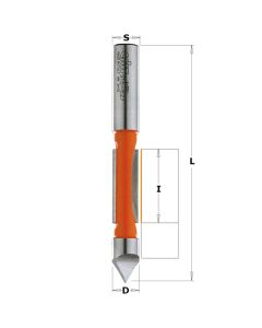 CMT 816.627.11-X10 10-Pcs Panel Pilot Bit with Guide Masterpack, 1/2-Inch Diameter, 1/2-Inch Shank