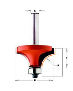 CMT 838.993.11 Roundover Bit, 1/2-Inch Shank, 1-1/8-Inch Radius
