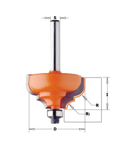 CMT 845.850.11 Classical Ogee Bit, 1/2-Inch Shank, Radius from 3/16 to 1/4-Inch