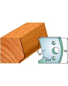 CMT 690.038 Pair of Profiled Knives for Shaper Cutters, 1-37/64-Inch Cutting Length, 5/32-Inch Thickness Shaper Cutter