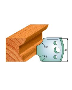CMT 690.044 Pair of Profiled Knives for Shaper Cutters, 1-37/64-Inch Cutting Length, 5/32-Inch Thickness Shaper Cutter