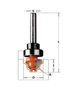 CMT 865.802.11B Classical Panel Ogee Bit, 1-1/8-Inch Radius, 1/2-Inch Shank