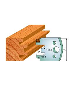 CMT 690.096 Pair of Profiled Knives for Shaper Cutters, 1-37/64-Inch Cutting Length, 5/32-Inch Thickness Shaper Cutter