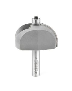 AMANA - 49122 - 2 FLUTE COVE BIT WITH BALL BEARING GUIDE, 2-1/2" DIAMETER