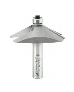 Amana 49416 Carbide Tipped Chamfer 60 Degree x 2-1/2 Dia x 11/16 x 1/2 Inch Shank