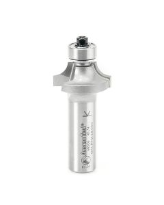 AMANA - 49506 - 2 FLUTE CORNER ROUND BIT WITH BALL BEARING GUIDE, 1" DIAMETER