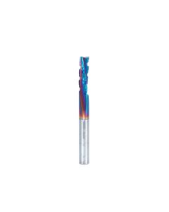 Amana Tool 49740-K CNC SC Spektra Extreme Tool Life Coated Phenolic, Resin and Composite Cutting with Chipbreaker Slow Helix Down-Cut 1/4 D x 3/4 CH x 1/4 SHK x 2-1/2 Inch Long x 3 Flute Router Bit