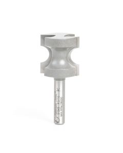 Amana tool 51545 Carbide Tipped Bulnose 3/16 Radius x 7/8 Dia x 7/8 Cut Height x 1/4 Inch Shank Router Bit