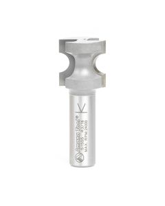 Amana tool 51555 Carbide Tipped Bulnose 3/16 Radius x 7/8 Dia x 7/8 Cut Height x 1/2 Inch Shank Router Bit