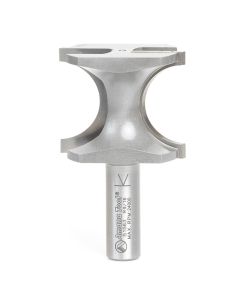 Amana tool 51563 Carbide Tipped Bulnose 9/16 Radius x 1-13/16 Dia x 1-1/2 Cut Height x 1/2 Inch Shank Router Bit