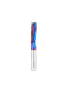Amana tool 51635-K Spektra Extreme tool Life Coated SC Spiral Finisher 1/2 Dia x 1-5/8 Cut Height x 1/2 Shank x 4 Inch Long x 3 Flute Up-Cut Router Bit, Leaves an Extra High Surface Finish