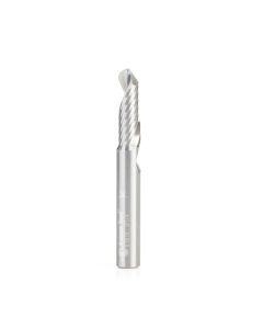 Amana tool 51818 Solid Carbide CNC Up-Cut Spiral Bal Nose 1/8 R x 1/4 D x 3/4 CH x 1/4 SHK x 2 Inch Long x 1 Flute Router Bit with Mirror Finish